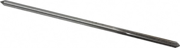 Value Collection SM0301230 Chucking Reamer 0.1230" Dia, 3-1/2" OAL, 7/8" Flute Length, Straight Flute, Straight-Cylindrical Shank, HSS