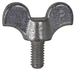 Value Collection 1-DEJ-10-M7- 32510 Iron Thumb Screw 5/16-18, 3/4" Length Under Head, Winged Head