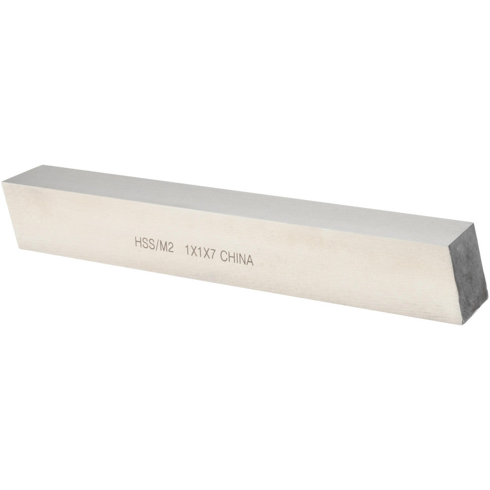 Value Collection 360-0179 Tool Bit Blank 1" Wide, 1" High, 7" OAL, M2 High Speed Steel, Square