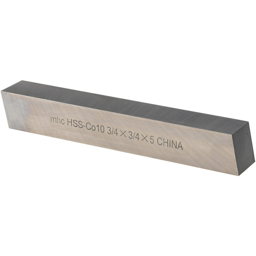 Value Collection 460-1148 Tool Bit Blank 3/4" Wide, 3/4" High, 5" OAL, M35 Cobalt, Square