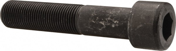 Value Collection 581691BR Hex Socket Cap Screw 1-12, 5" Length Under Head, Alloy Steel, Black Oxide Finish