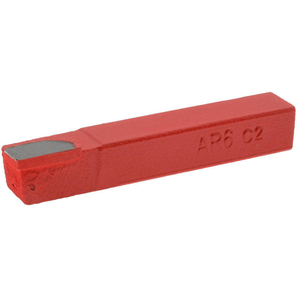 Value Collection 383-0032 Single-Point Tool Bit AR-6, 3/8" Shank Height, 3/8" Shank Width, C2 Solid Carbide Tip, Right Hand