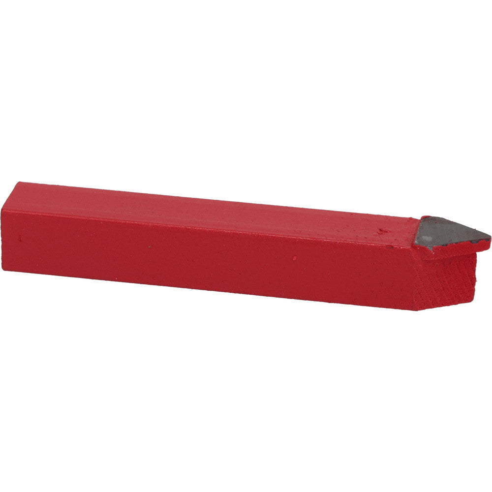Value Collection 383-4042 Single-Point Tool Bit E-8, 1/2" Shank Height, 1/2" Shank Width, C2 Solid Carbide Tip, Neutral