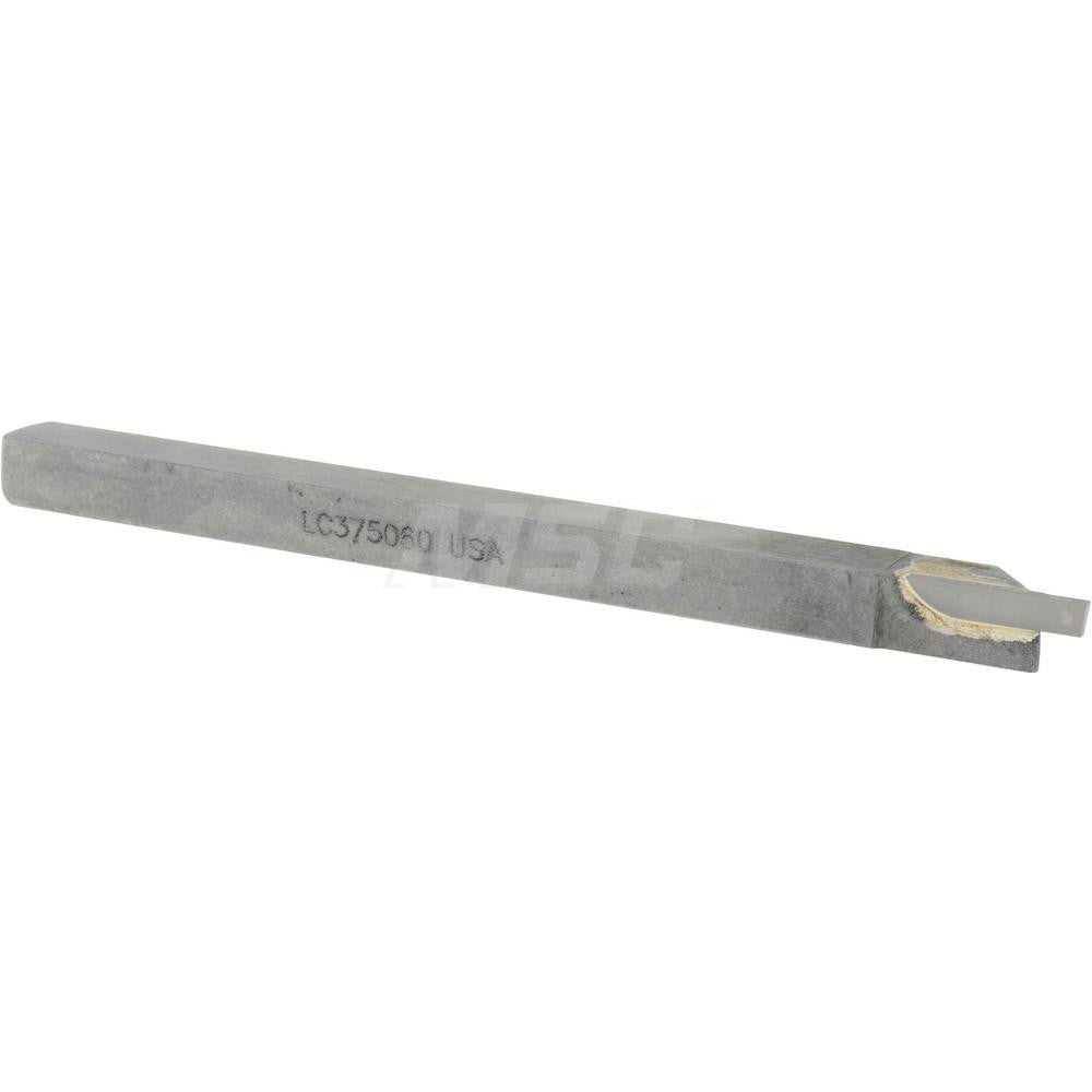 Accupro ACC-LC375060 Single Point Tool Bit 3/8'' Shank Width, 3/8'' Shank Height, Solid Carbide Tipped, LH, LC, Cut-Off & Grooving