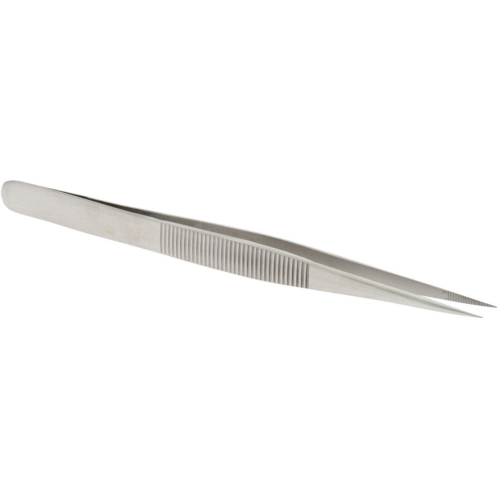 Value Collection 10104-SA Diamond Tweezer Fine Point Tip, 5-11/16" OAL