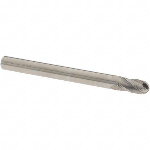 OSG 414-1875-BN Ball End Mill 0.1875" Dia, 0.375" LOC, 4 Flute, Solid Carbide