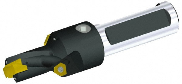 Kennametal 1517235 Replaceable-Tip Drill 23.81 to 24 mm Dia, 190.5 mm Max Depth, 25.4 mm Weldon Flat Shank