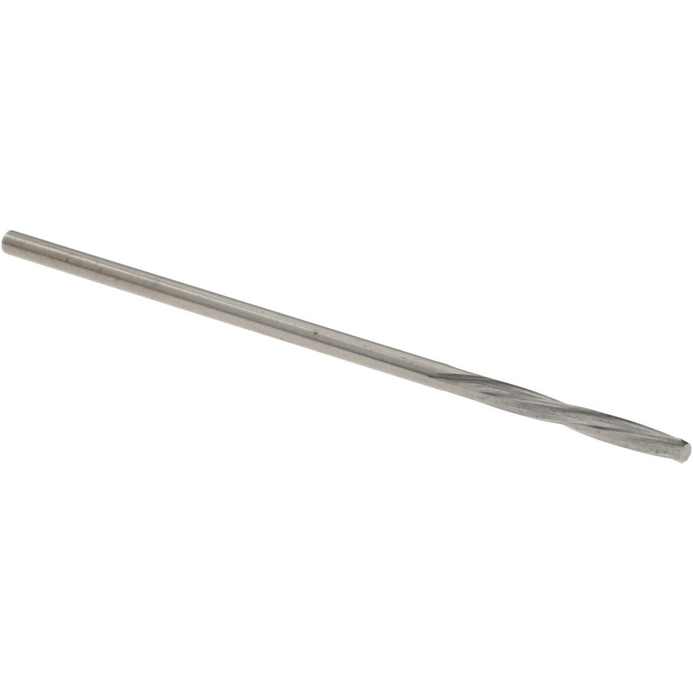 Magafor 88860001270 Chucking Reamer 1.27 mm Dia, 1-9/16" OAL, 25/64" Flute Length, Spiral Flute, Straight-Cylindrical Shank, Solid Carbide