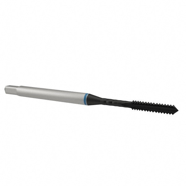 Emuge BU100501.5003 #4-40 Modified Bottoming RH 2BX Nitride Cobalt 3-Flute Straight Flute Machine Tap