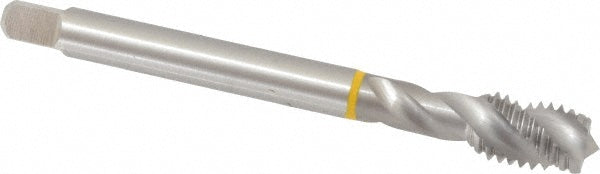 Emuge CU501010.5013 Spiral Flute Tap 1/2-13 UNC, 3 Flutes, Modified Bottoming, 3B Class of Fit, Cobalt, Bright/Uncoated