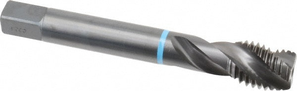 Emuge CU503200.5016 Spiral Flute Tap 3/4-10 UNC, 3 Flutes, Modified Bottoming, 2B Class of Fit, Cobalt, Oxide Coated