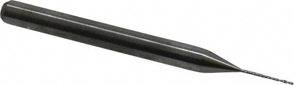 Kyocera SGS Precision Tools 07148 Circuit Board Drill Bit 0.4 mm Dia, 130 ° Point, Solid Carbide
