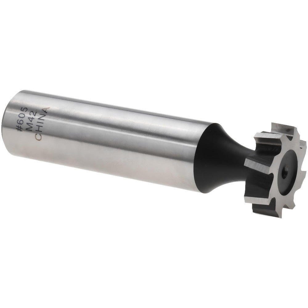 Value Collection C2200605 Woodruff Keyseat Cutter 0.625" Cut Dia, 0.1875" Cut Width, 1/2" Shank Dia, Staggered Tooth