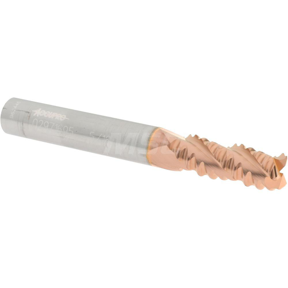 Accupro 02971695 Square End Mill 5/16'' Dia, 3/4'' LOC, 5/16'' Shank Dia, 2-1/2'' OAL, 3 Flutes, Solid Carbide