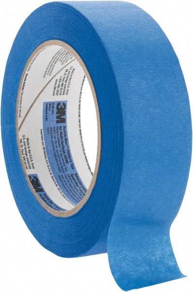 3M 7100187348 Masking Tape 38 mm Wide, 60 yd Long, 5.7 mil Thick, Blue