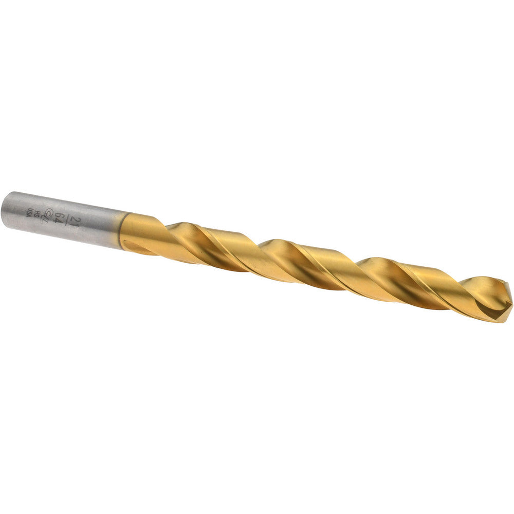 Chicago-Latrobe 41621 Jobber Length Drill Bit 21/64" (0.3281) Dia, 135 deg, HSS