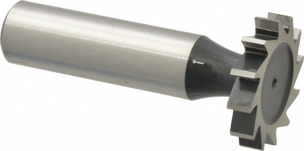 Value Collection C1200608 Woodruff Keyseat Cutter 1" Cut Dia, 0.1875" Cut Width, 1/2" Shank Dia, Straight Tooth