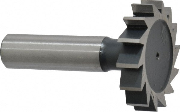 Value Collection C21001012 Woodruff Keyseat Cutter 1.5" Cut Dia, 0.3125" Cut Width, 1/2" Shank Dia, Straight Tooth