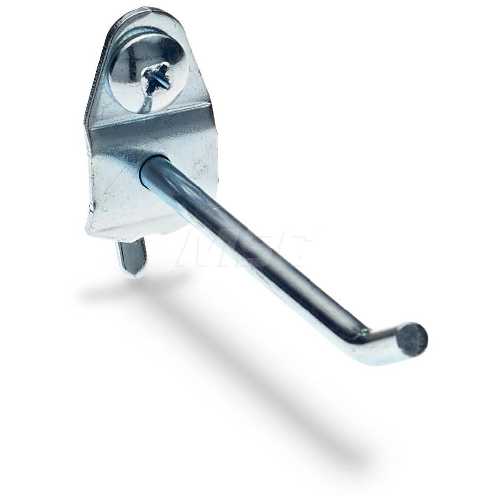 Triton Products 71313 3/16" Dia, 2-1/2" Long Single Angled End Pegboard Hook