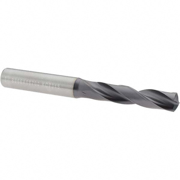 Kennametal 2425143 Screw Machine Length Drill Bit 8.70 mm Dia, 140 deg Point, Solid Carbide