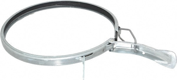 DUCT INCORPORATED 12008-0000-40000 8" ID Galvanized Duct Clamp with PVC Seal
