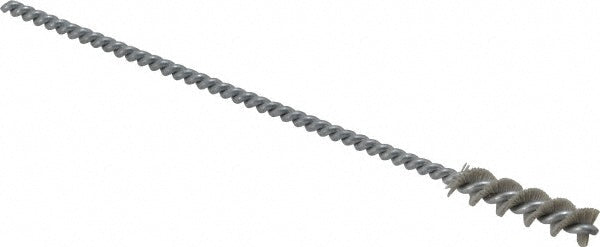 Osborn 0005642900 Power Tube Brush 0.26" Dia, Helical, Nylon