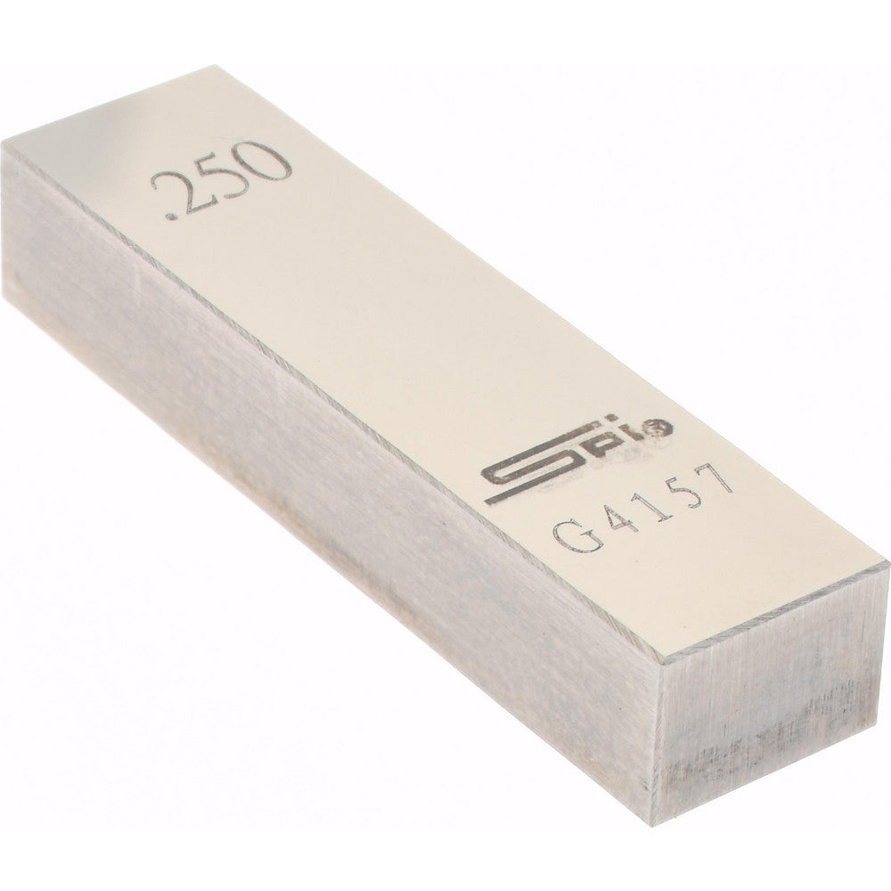 SPI 12-702-7 Rectangle Steel Gage Block 0.25", Grade 0