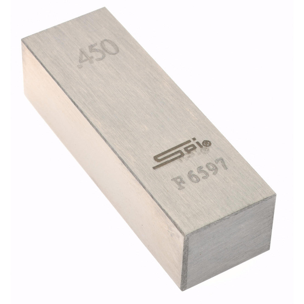 SPI 12-706-8 Rectangle Steel Gage Block 0.45", Grade 0