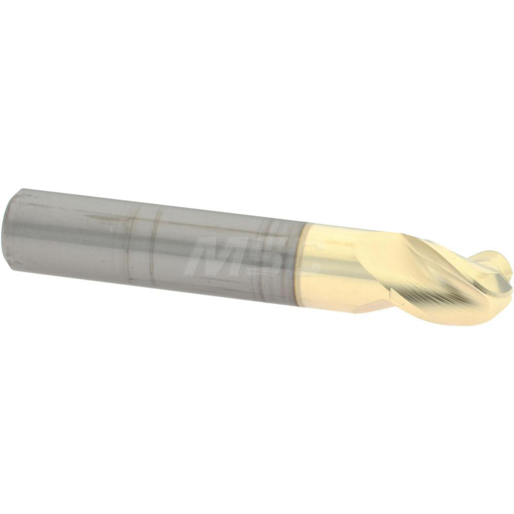 Accupro 315299 Ball End Mill 1/2" Dia, 5/8" LOC, 3 Flute, Solid Carbide