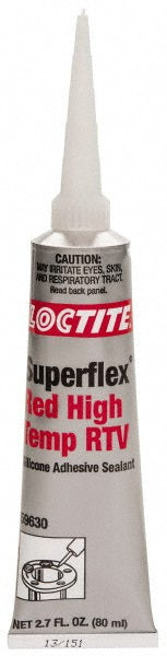 Loctite 135507 Joint Sealant 80 mL Tube, Red, RTV Silicone