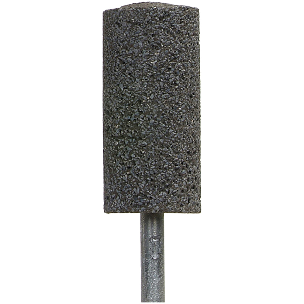 Norton 61463616475 Mounted Point 2" Thick, 1/4" Shank Dia, W222, 24 Grit, Very Coarse
