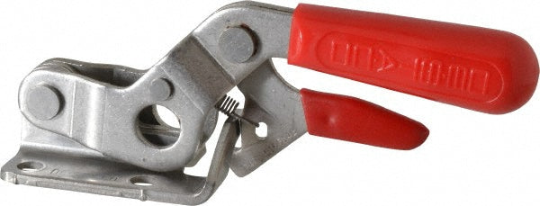 De-Sta-Co 341-RSS Pull-Action Latch Clamp Horizontal, 2,000 lb, U-Hook, Flanged Base