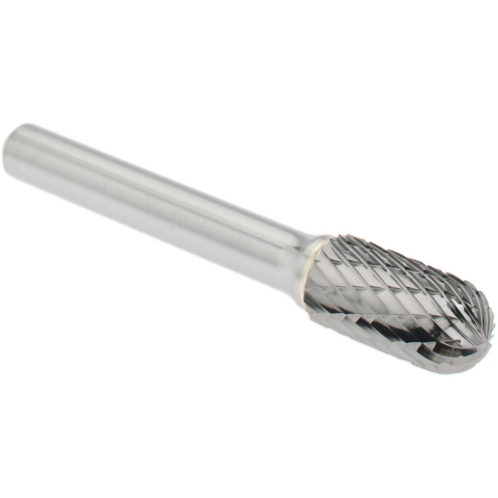 Mastercut Tool Corp. SC-3DC-CCS2A Abrasive Burr SC-3DC-CCS2A, 3/8" Cut Dia, Cylinder With Radius End, Double Cut