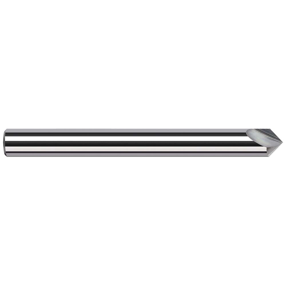Harvey Tool 963230 Engraving Cutter 60 °, 1/8" Dia, Pointed, Solid Carbide
