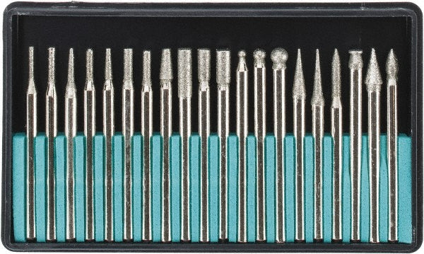 Value Collection CAB0097 20 Piece Diamond Abrasive Grinding Pin Set