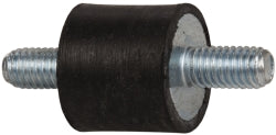 Tech Products 51057 16 Lb Capacity, 10-32 Stud/Stud Vibration Isolator