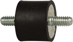 Tech Products 51143 55 Lb Capacity, 1/4-20 Stud/Stud Vibration Isolator