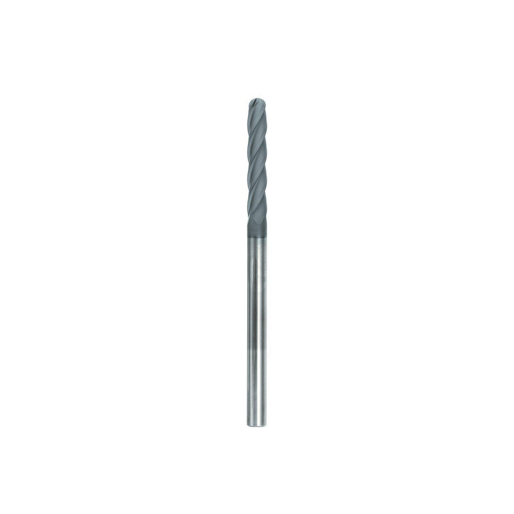Seco 17000106 Ball End Mill 1/2" Dia, 1-3/8" LOC, 4 Flute, Solid Carbide