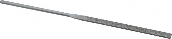 Grobet 33.971 Equalling Needle Diamond File 5-1/2" OAL, Medium Grade