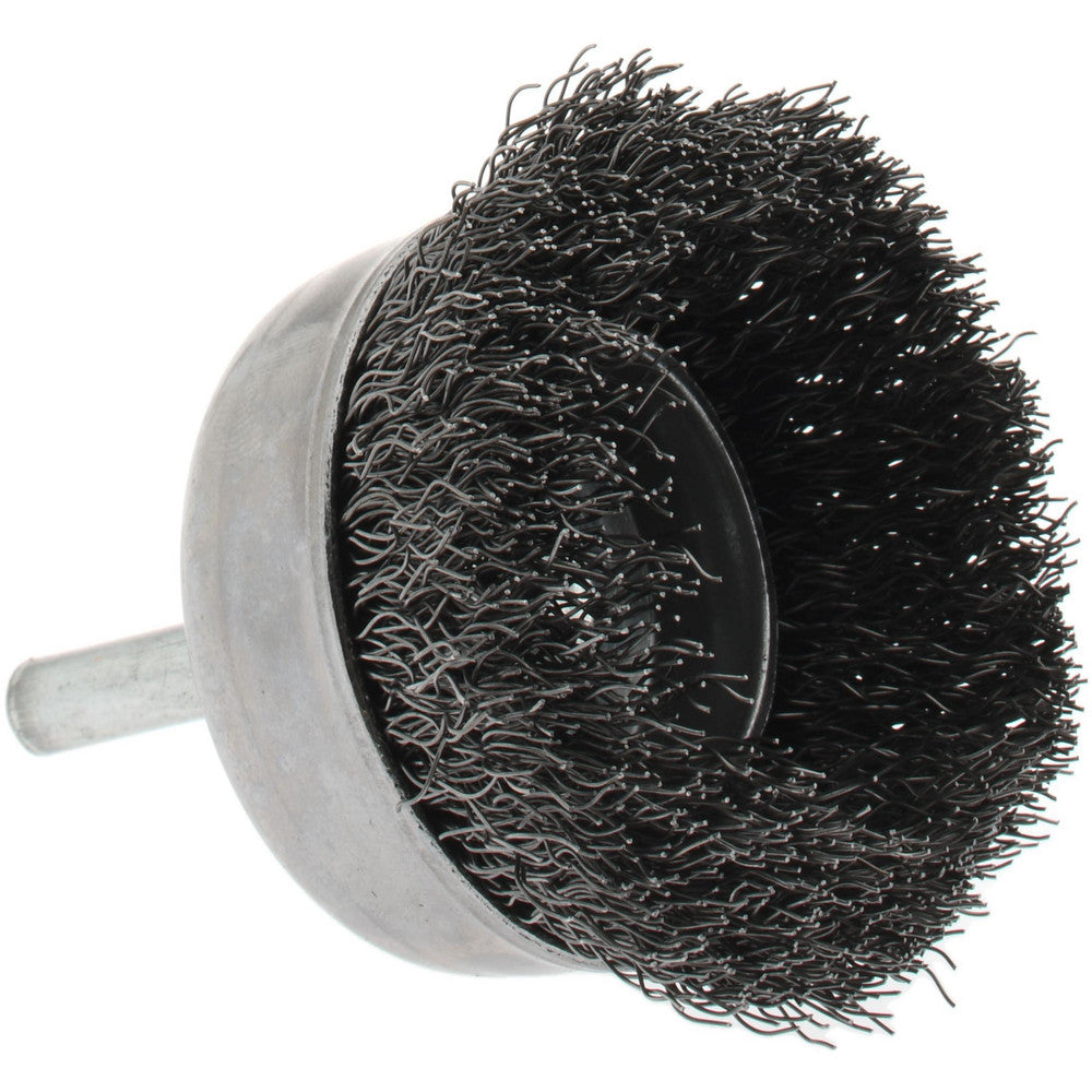 PRIVATE BRANDS SPECIALTY, INC. PB32990 Cup Brush 2-1/4" Dia, 0.0118" Wire Dia, Steel, Crimped