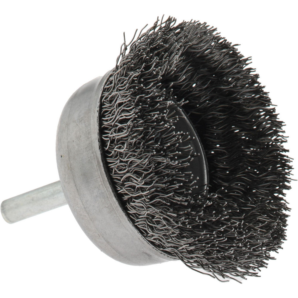 PRIVATE BRANDS SPECIALTY, INC. PB33010 Cup Brush 2-1/4" Dia, 0.014" Wire Dia, Steel, Crimped
