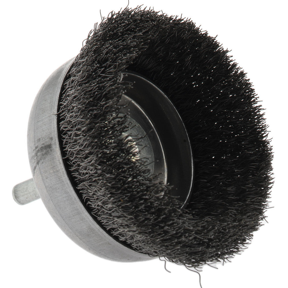PRIVATE BRANDS SPECIALTY, INC. PB33150 Cup Brush 2-3/4" Dia, 0.008" Wire Dia, Steel, Crimped