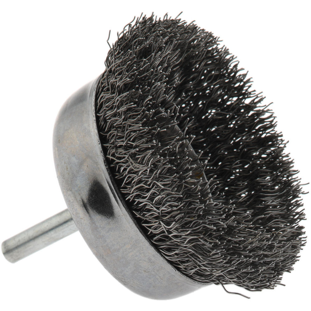 PRIVATE BRANDS SPECIALTY, INC. PB33210 Cup Brush 2-3/4" Dia, 0.014" Wire Dia, Steel, Crimped