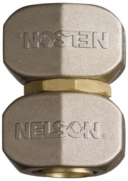 Nelson 855224-1001 Garden Hose Fitting 5/8", Brass & Metal