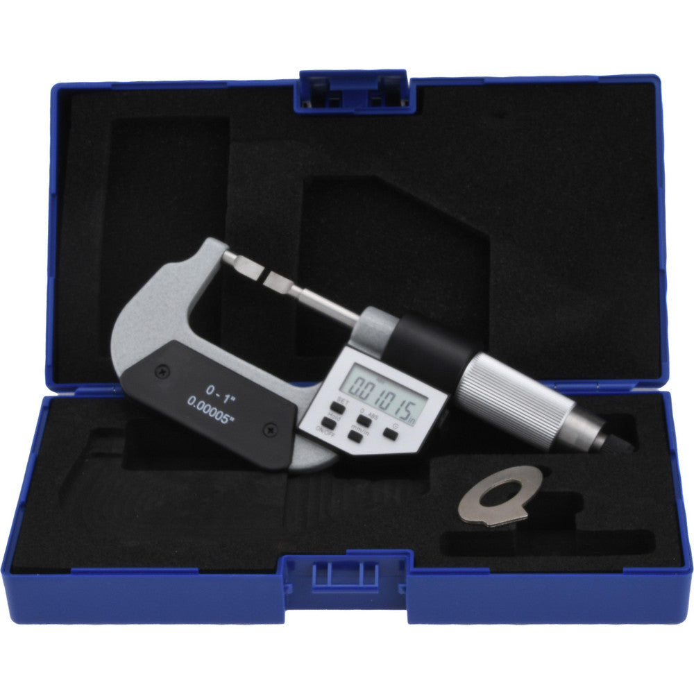 Value Collection 600-1821 Blade Micrometer Electronic, 25 mm