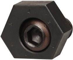 Mitee-Bite 90110 1 to 6mm Hex, 1/2-13 Stud Thread, Irregular Hex Clamp
