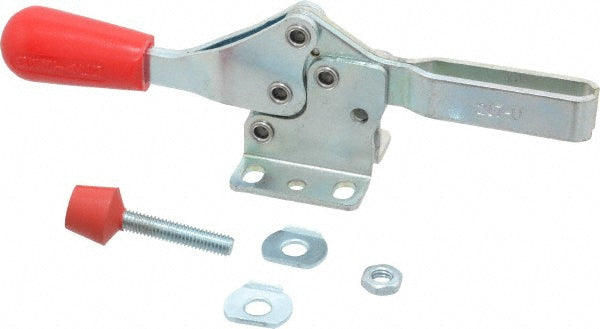 De-Sta-Co 217-U Manual Hold-Down Toggle Clamp Horizontal, 200 lb Capacity, U-Bar, Flanged Base