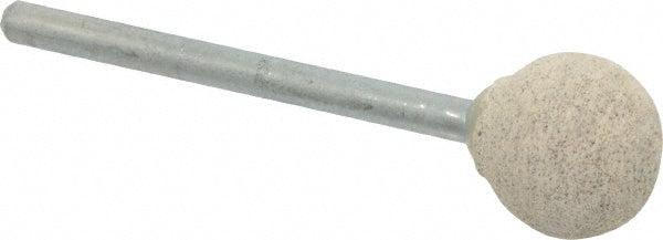 Cratex B121A80CXG 1/8 Mounted Point 1/2" Thick, 1/8" Shank Dia, B121, 80 Grit, Medium
