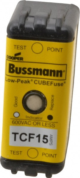 Cooper Bussmann TCF15 Blade Time Delay Fuse CF, 15 A, 1-7/8" OAL