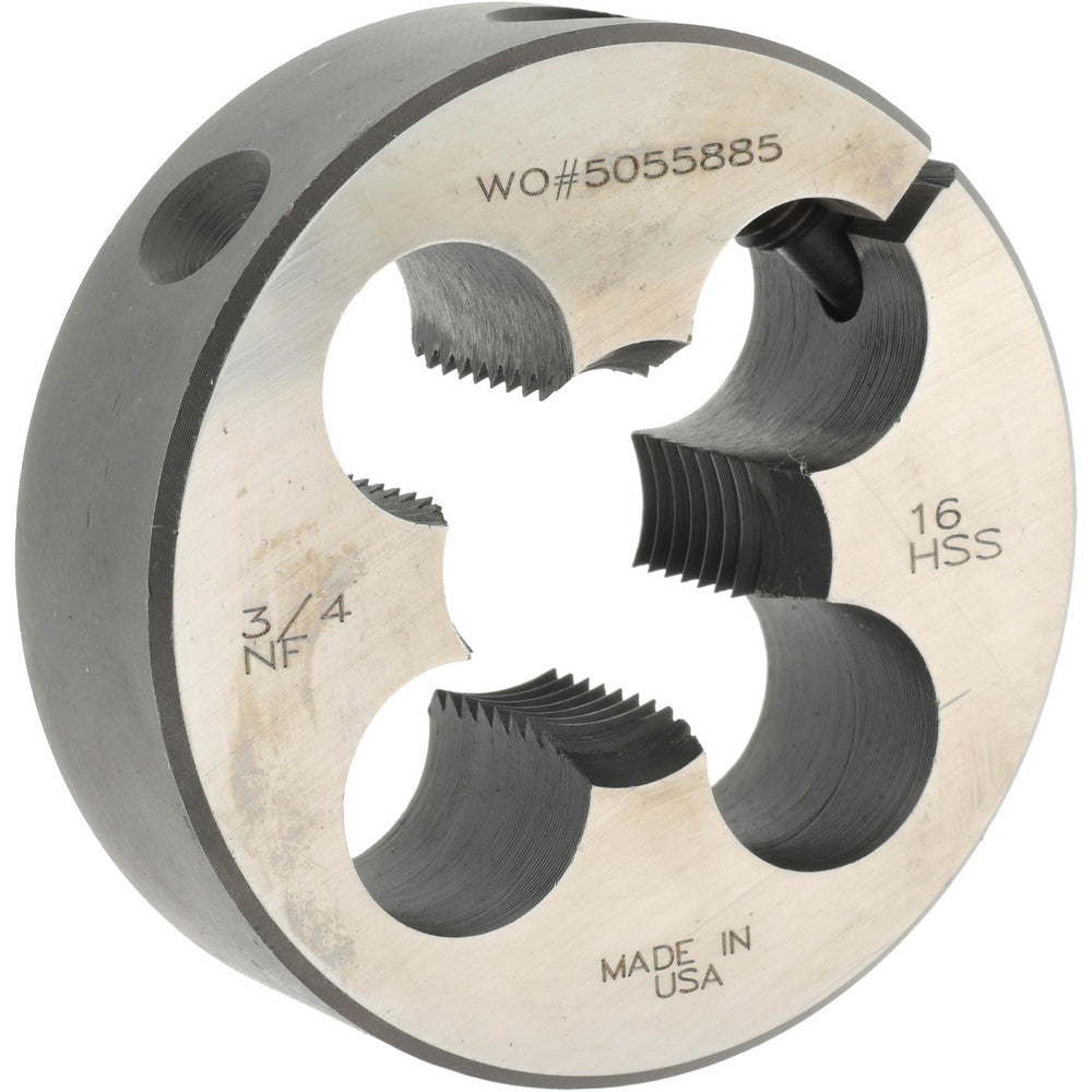 Made In USA Dies 03695541 Round Die 3/4-16, 2" OD, High Speed Steel